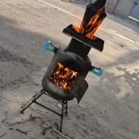 بخاری هیزمی دست ساز حرفه ای