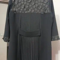 مانتو مشکی سایز ۴۴