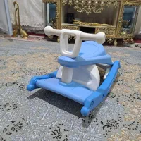 2کاره راکر صندلی غذا خوری پلاستیکی