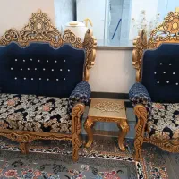 فروش مبل سلطنتی ۷ نفره|مبلمان خانگی و میز عسلی|پرند, فاز ۲|دیوار