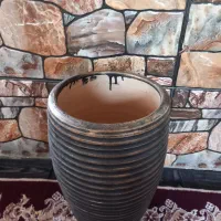 گلدان سفالی|گل مصنوعی|کرمانشاه, |دیوار