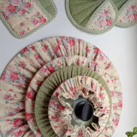 دمکنی جادویی|سفره، حوله، دستمال آشپزخانه|مشهد, طبرسی شمالی|دیوار