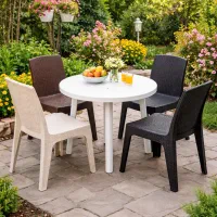 میز و صندلی پلاستیکی غذاخوری/سپهراد00193 گلشهر