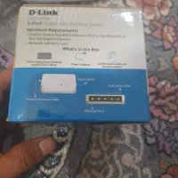 سویچ دی لینک پنج پورت مدل1005|مودم و تجهیزات شبکه|اهواز, کوی مهدیس|دیوار