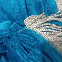 پرده مخملی جنس ترک