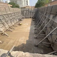 اجرای خاکبرداری.شفته باتارد..سازه نگهبان
