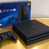 ps4 pro دو دسته کپی خور در حد نو
