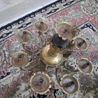 لوستر جنس برنج 8 شاخه
