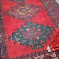 فرش دست باف قدیمی سالم|فرش|علی‌آباد کتول, |دیوار