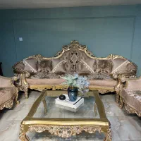 ست مبل سلطنتی کلاسیک طلایی|مبلمان خانگی و میز عسلی|مرند, |دیوار