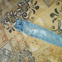 دو عدد شلوار لی آبی تمیز سالم