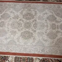 فرش قالیچه 1/5 متری افشان باغ بهشت دستبافت گونه|فرش|قدس, شهرقدس|دیوار