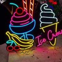 تابلوآبمیوه بستنی