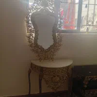 بوفه میز تلویزیون آینه شمعدان ساعت قدی|بوفه، ویترین، کنسول|قزوین, |دیوار