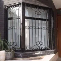 حفاظ فرفورژه محافظ پنجره تراس درب اکاردیونی توری