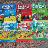 کتاب زبان فامیلی فریندز همراه با کتاب داستان ۱و۲و۳