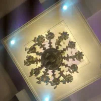 لوستر تمام برنز نونو|لوستر و چراغ آویز|بروجرد, |دیوار