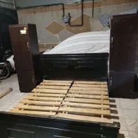 تخت خواب خوشخواب طبی فنری وکمد لباس