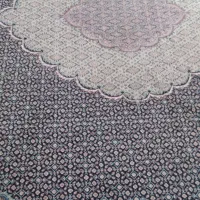 فرش ۱۲ متری سورمه ای تازه شسته شده