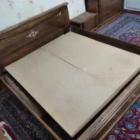 تخت دو نفره چوب و نئوپان|تخت و سرویس خواب|تهران, شمسآباد|دیوار