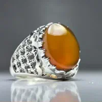 انگشتر نقره عقیق یمنی