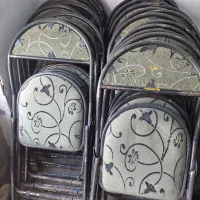 صندلی تاشو فلزی