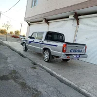 وانت مزدا دوکابین مدل ۱۳۹۶ خیلی کم کار سالم در حد