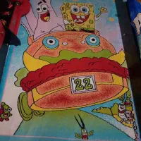 فرش اتاق کودک ۲/۲۰ در ۱/۵ در حد نو