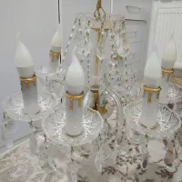 لوستر کریستالی سالم|لوستر و چراغ آویز|سنندج, |دیوار