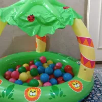 استخر بادی کودک سایبان دار