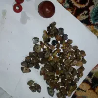 سنگ زمین گردی چشم ببری مهره یمن دومرجان|کلکسیون اشیاء عتیقه|زابل, |دیوار