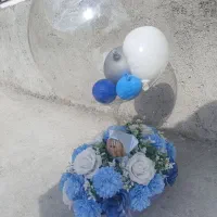 باکس گل آبی