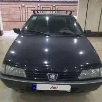 پژو ۴۰۵ مشکی مدل ۹۶