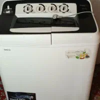 لباسشویی دوقلو دوو9کیلویی، خشک‌کن سالم