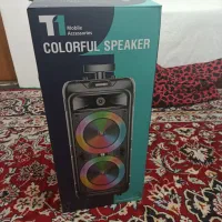 اسپیکر بلوتوثی قابل حمل میکروفون دار