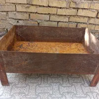 منقل بزرگ مخصوص کبابی و بلال و چای اتشین