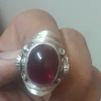 انگشتر نقره درشت