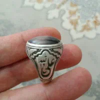 انگشتر دُر مودار|کلکسیون اشیاء عتیقه|شهرکرد, |دیوار