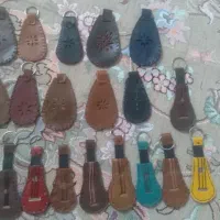 جاکلیدی چرم طبیعی ، دست دوز