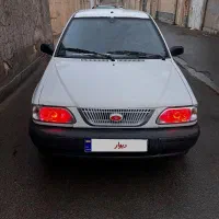 پراید سفید بدون رنگ