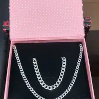 گردنبند و دستبند نقره ۹۲۵ نو