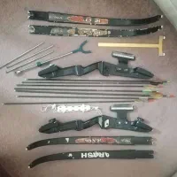 کمان، تیر و تجهیزات تیراندازی با کمان