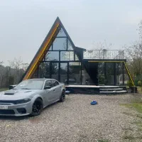 اجاره کلبه سوئدی۱۲۰ متری باغ۱۰۰۰متری دربست در رشت|اجارهٔ کوتاه‌مدت ویلا و باغ|رشت, گیل|دیوار