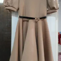 لباس مجلسی دخترانه کرمی|کفش و لباس بچه|تهران, آرژانتین|دیوار