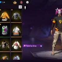 اکانت های فری فایر