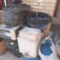 کابل شبکه کابل Cat6 utp sfto و کابل کواکسیال RG6