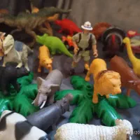 ست حیوانات ۴۱ تیکه در حد نو|اسباب‌‌بازی|تهران, سهروردی|دیوار