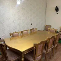 مبلمان استیل همراه تالار خوری ۸نفره|مبلمان خانگی و میز عسلی|تهران, گیشا|دیوار