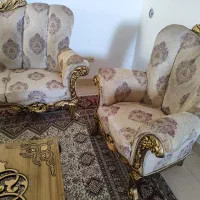 مبل نیمه استیل|مبلمان خانگی و میز عسلی|خمینیشهر, |دیوار