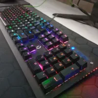کیبورد مکانیکال FULL RGB کیبورد گیمینگ|قطعات و لوازم جانبی رایانه|قم, بنیاد|دیوار